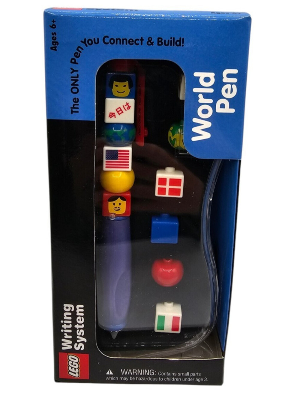 Rare LEGO Store Exclusive Writing System World Pen NEW
